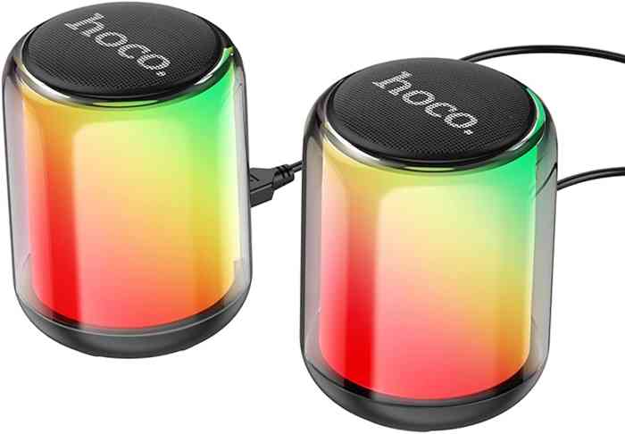 Hoco BS56 RGB 2-in-1 Wired Bluetooth computer speaker